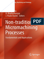 Non-Traditional Micromachining Processes: Golam Kibria B. Bhattacharyya J. Paulo Davim Editors