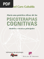 Caro Gabalda - Hacia Una Práctica Eficaz de Psicoterapias Cognitivas