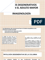 Cambios Degenerativos Oseos en El Adulto Mayor