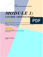 Course Orientation: Study Notebook