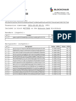 Bitcoin Cash: Transaction Receipt