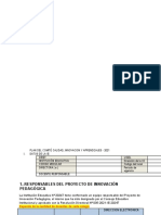 Proyecto de Innovacion Pedagogica 2021 Directores 20 de Octubre Del 2021