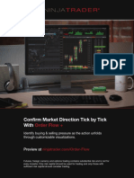 Confirm Market Direction Tick by Tick With: Order Flow +