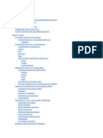 Strategy Productivity Tools - Table of Content