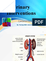 Urinary Interventions: By: Nursing Skills Laboratory Group