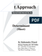 Determinant Sheet 1632418974083