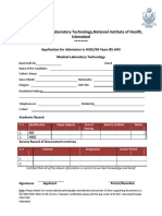 College of Medical Laboratory Technology, National Institute of Health, Islamabad