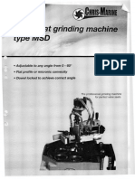 Valve Seat Grinding Machine Type MSD