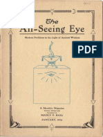 All-Seeing Eye: Modern Problems in The Light of Ancient Wisdom