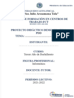 Esquema-Fct Proyecto Didactico Demostrativo 2021