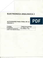 Electronica Analogica I - Problemario Unidad I