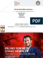 EN1563 Yeni Nesil Dökme Demirler Doktaş