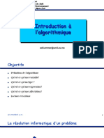 Cours Algorithmique LPGC