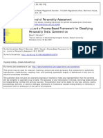 Bornstein (2007, JPA) Toward A Process-Based Framework For Classifying Personality Tests