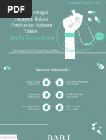 Kelompok 1 - PPT Laktosa Sebagai Eksipien Dalam Sediaan Tablet