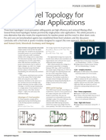 New 3-Level Topology For Efficient Solar Applications: Power Converters