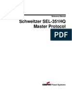 Schweitzer SEL-351HQ Master Protocol