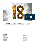 ANSYS Mechanical APDL Feature Archive 18.2