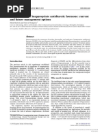 (1479683X - European Journal of Endocrinology) The Syndrome of Inappropriate Antidiuretic Hormone - Current and Future Management Options