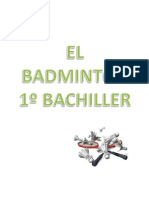 Badminton 1º Bachiller