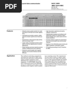 Control Data Communicator: 1MRS 750410-MBG SACO 148D4