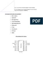 Objectives:: Pin Diagram of Pic 16F84A