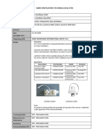 Siare Techinical Bulletin GE05 New FRUs