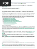 Depressão Bipolar Maior em Adultos - Eficácia e Efeitos Adversos Dos Antipsicóticos de Segunda Geração - UpToDate