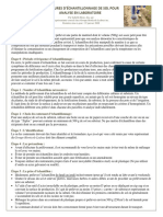 Analyse Procedure Echantillonnage Sol 22 Janv 09