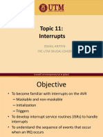 Topic 11 - ATMega32 Interrupt in C (ISMAIL - FKEUTM 2018)