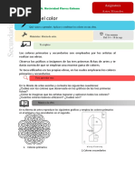 4.-Aplico El Color: Asignatura Artes Visuales