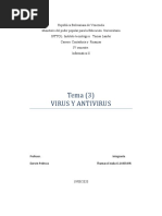 Virus y Antivirus