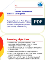 Decision Support Systems and Business Intelligence