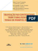 Ebook Transao No Contencioso Tributrio Federal Temas de Possvel Eleicao