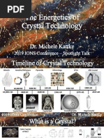 TheEnergeticsofCrystals IONS 2019 Kattke