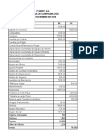 Cuadros de Estado de Resultado, Balance General, Flujo de Efectivo y Estado de Patrimonio