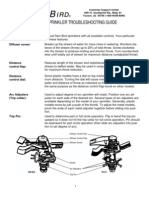 Impact Sprinkler Troubleshooting Guide