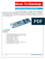 Handson Technology: 3-Cells Lithium Battery Charger With Protection