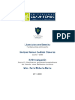 2.2 Investigación. Clasificación Que Hacen Los Estudiosos Del Derecho Sobre Las Normas Jurídicas