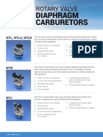 Diaphragm Carburetors: Rotary Valve