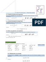 Mates 1º Eso Potencias y Combinadas