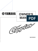 Yamaha Crypton T105e Se Owners Manual 121922