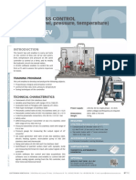 Mod. MPB/EV: Multi-Process Control (Flow Rate, Level, Pressure, Temperature)