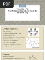 Practica 6 Tris Dialquilditiocarbamatos de Bismuto III