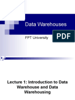 Data Warehouses: FPT University