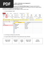 BTT1O - Microsoft Access Assignment #1 Save The Database - Noiseworks Music Agency On H