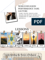 World Religion Performance Task