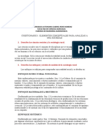 Cuestionario Sociología Rural