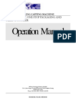 Operation Manual 2 in 1 Filling Capping Full Updated