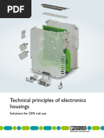 Technical Principles of Electronics Housings: Solutions For DIN Rail Use